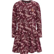 Hummel Girls Dresses Hummel Hazel Dress L/S - Windsor Wine (215286-3430)