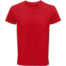 Sol's Mens Crusader Organic T-shirt - Red