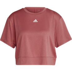 Adidas Women Aeroready Studio Loose Crop T-shirt