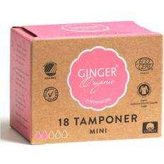 Ginger Organic Tamponer Ginger Organic Tampon Mini 18-pack