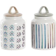 Dkd Home Decor Afrikan Matt Kitchen Storage 2pcs