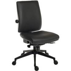 Teknik Ergo Plus Ultra Faux-Leather Operator Chair Leather Look