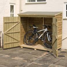 Cobertizos para Bicicletas Rowlinson Overlap Garden Wallstore 6ft Timber