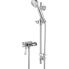 Silver Shower Systems Bristan Regency Traditional Thermostatic Silver