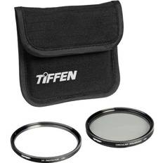 Tiffen 62mm Photo Twin Pack (UV and Circular Polarizer Filters)