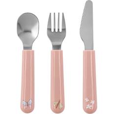 Rustfritt stål Barn- & babytilbehør Mepal Children's Cutlery Set Flowers & Butterflies 3pcs