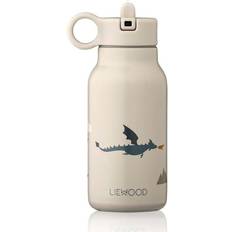 Barn- & Babytillbehör Liewood Falk Water Bottle Little Dragon /Dark Sandy 250ml