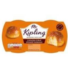 Mr Kipling Mr Kipling Golden Syrup Sponge Puddings 2