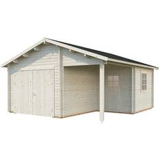 Wood Garage Palmako 102482 (Building Area 28.1 m²)