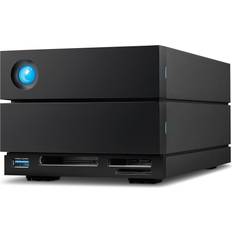 Discos duros LaCie 2big Dock Unidad De Disco Multiple 20 Tb Escritorio Negro