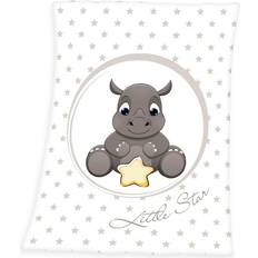 Cute Rhino Fleece Blanket