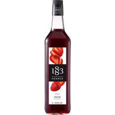 Strawberry syrup 1883 Strawberry Maison Routin 1L Syrup