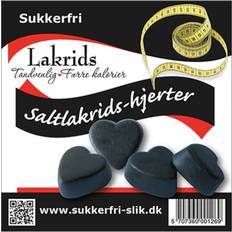 Sukkerfrie Lakrids Lakridshjerter salt sukkerfri 90g