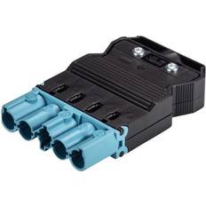 Wieland GST18I5 OEM-version Stik skrue 0,75-2,5mm2 han Ø=8,5-12,5mm blå