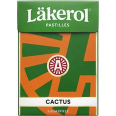 Hyllebær Tabletter og pastiller Läkerol Cactus 75g 1pakk