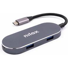 1 stk USB-hubs Nilox Dockstation NXDSUSBC01