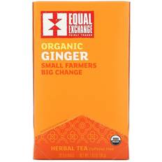 Equal Exchange Organic Tea Caffeine Free Ginger 20 Tea