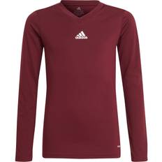 Rosso Maglie Termiche Adidas Maglia per bambini Team Base - Marron