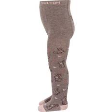 Melton Strumpfhose - Braun