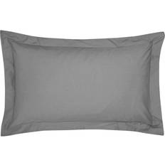 Grey Pillow Cases Bedeck of Belfast Fine Linens 300 Thread Count Pillow Case Black, Grey