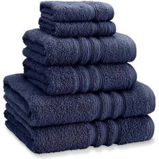 Catherine Lansfield Twist 100% Micro Yarn Bath Towel Blue