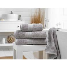 Towels Deyongs Bliss Supersoft Pima Cloud Bath Towel Grey