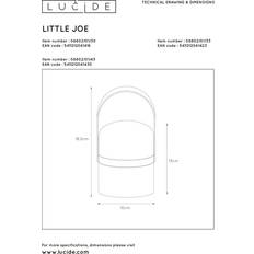 Lucide Little Joe LED-dekorationslampe, orange Natlampe