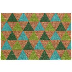 Premier Housewares Multicoloured Doormat Blue, Black, Green