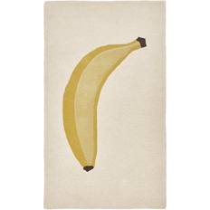 Frutta Tappeti OYOY Banana Tufted Rug 31.5x55.1"