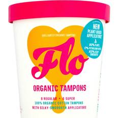 Organic Tampons and Compact Applicators 8 6 Super 14