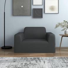 Gris Fundas sueltas vidaXL elástica para sillón poliéster jersey antracita Funda de Sofá Suelta Gris