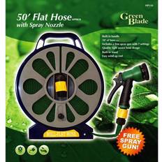 Green Blade 15m Flat Hose with Spray