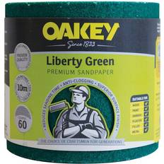 Norton Liberty Green Sanding Roll 115mm x 10m Coarse 60G Oakey