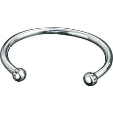 Fred Bennett Circle Pattern Bangle - Silver