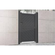Grey Gates Pedestrian Gate 1200x2000mm Grey
