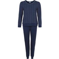 Lady Avenue Bamboo Pyjamas - Blau