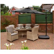 Glendale 3m Grey Cantilever Parasol