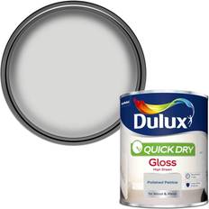 Dulux polished pebble Dulux Quick Dry Metal Paint Polished Pebble 0.75L