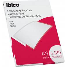 Ibico Matt A3 Laminating Pouches Micron Clear Pack