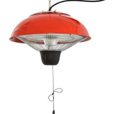 Garden & Outdoor Environment OutSunny Aluminium 1500W Hanging Halogen Patio Heater