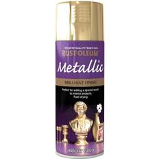 Rust-Oleum Metallic Bright Gold Brilliant Finish Spray Metal Paint Gold