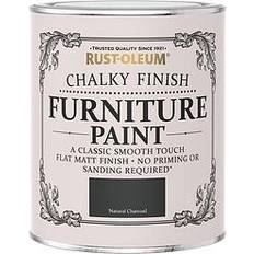 Rust-Oleum Chalky Paint Natural Charcoal 750Ml Metal Paint 0.75L