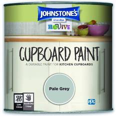 Paint Johnstones Pale Grey Revive Cupboard Paint Wood Paint Pale Grey 0.75L
