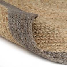 Marrone Tappeti vidaXL Handmade Rug Jute Grey, Brown