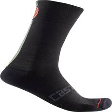 Castelli Racing Stripe 18 Sock - Sort