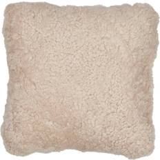 Natures Collection Pude Lammeskind Zealand Komplet pyntepude Hvid, Beige