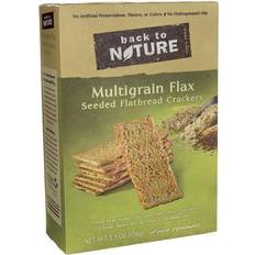 Back To Nature Seeded Flatbread Crackers Multigrain Flax