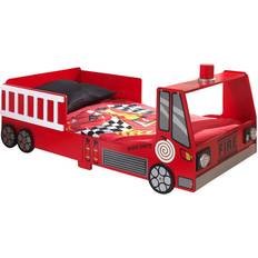 Voertuigen Kinderbedden Furniturebox Joyful Fire Truck