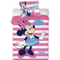 Disney Stoffen Disney Minnie Mouse Dekbedovertrek 100 x 135 cm