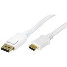 Kabler LinkIT LinkIT DisplayPort HDMI-kabel m/lyd 2m